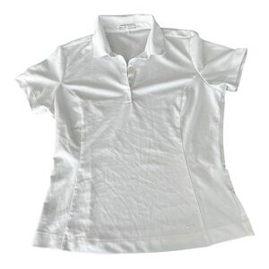Nike Golf dry fit polo size large, white
